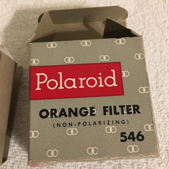 Vintage Polaroid Orange Filter Non Polarizing #546 NIB - Picture 2 of 5